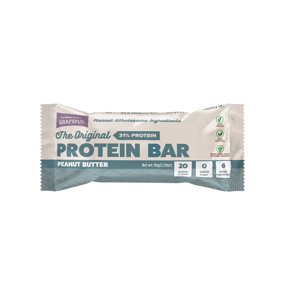 Grapeful Protein Bar Peanut Butter 65g