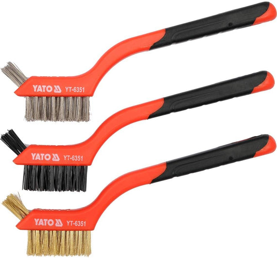 Yato Wire Brush 3pcs