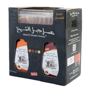 BB Pack Jabal El Sheikh 250g 2pcs + Honey Comb 200g