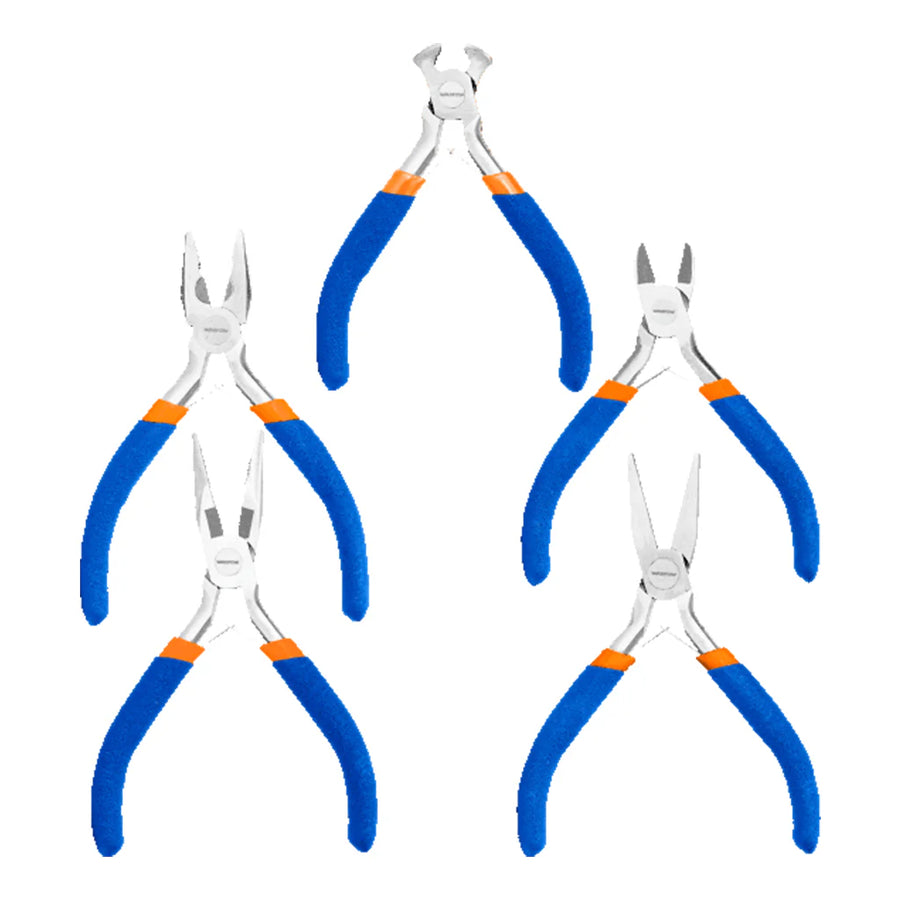 Wadfow 5 Pcs Mini Pliers Set