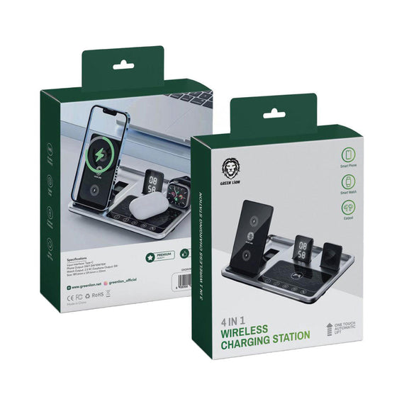 4 IN 1 WIRLESS CHARGING STATION  Greenlion